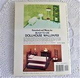 Dollhouse DIY 3 Books Patterns Needlework Wallpaper Crafts Knitting Crocheting