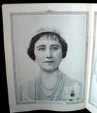 Original King George VI And Queen Elizabeth 1937 Coronation Official Program