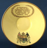 Royal Winton George VI Visit US Canada Cup And Saucer 1939 Grimwades Souvenir