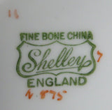 Shelley Eastern Star Cup And Saucer Pole Star New Cambridge Shape 1940s