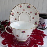 Royal Doulton Rosebud Cup And Saucer Rosebuds 1940s Number H4845