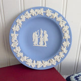 Wedgwood Blue Jasper Jasperware Dish Nike And The Warrior 1959 Small Plate