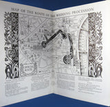 Royal Wedding Program Princess Margaret Armstrong-Jones 1960 Original Programme