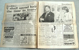 Charles And Diana Royal Wedding 1981 Daily Express Paper Royal Memorabilia