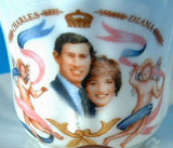 Birth Prince William Miniature Cup Saucer Charles And Diana 1982