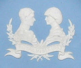 Prince Charles And Princess Diana Plate 1983 Visit To Canada Wedgwood Jasperware
