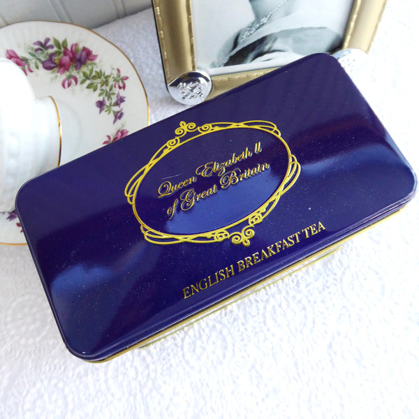 Tea Tin Queen Elizabeth 2012 Platinum Jubilee Empty English