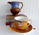 Klimt Portrait Of Adele Breakfast Size Cup And Saucer Leonardo Art Nouveau Bone China