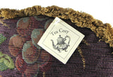Tea Cozy Purple Tapestry Padded US Fruit Grapes Brown Sugar Designs NWT - Antiques And Teacups - 2