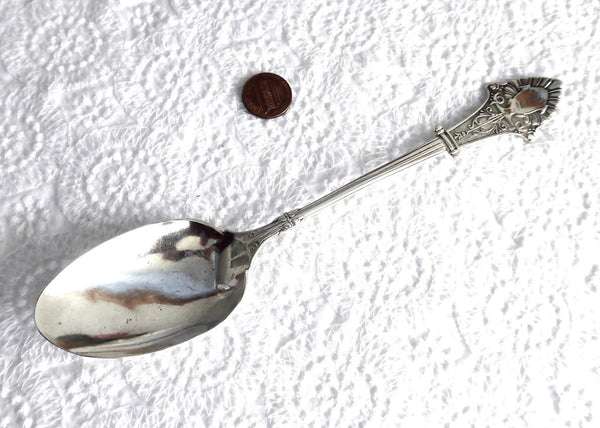 Sterling Tea Strainer Spoon Hammered Bowl Vintage Tea Spoon 