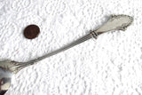 Victorian Gorham Sterling Silver Serving Spoon Louis XIV Large 1860s Elegant Dinner Initial M McG