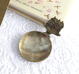 Tea Caddy Spoon Anne Hathaway's Cottage 1890s Brass Stratford Souvenir