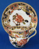 Pair George Jones Crescent Antique Imari Cup And Saucer Demitasse Cups 1890s