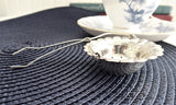 Sterling Silver Teapot Spout Tea Strainer Basket Ornate 1890s Tea Leaf Catcher Manchester