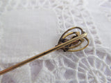 Edwardian Stick Pins 4 Hat Pins 1900 Lapel Pins Tea Party Antique Accessories Set
