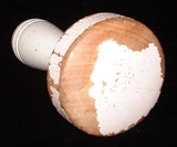Edwardian Darning Mushroom Pale Pink Wood Darner Treen England 1900 Sewing