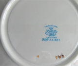 Shelley Wileman Edwardian Sprays Of Poppies Serving Plate 1900 Aqua New Fairy