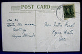 Antique New Year 1906 Postcard Postcard Happy New Year Snowdrops Poem Maine