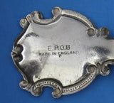 Tea Caddy Spoon Jersey Tea Scoop 1930s Souvenir Enamel 3 Lions Caddy Spoon