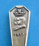 George VI 1937 Coronation Silver Tea Spoons Set Of 4 Coffee Spoons Alex Clark Ltd.
