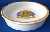 Shelley 1937 Coronation Bowl Baking Dish King George VI Royal Baby Bowl