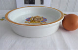 Shelley 1937 Coronation Bowl Baking Dish King George VI Royal Baby Bowl
