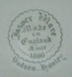 Dudson England Teapot Sage Green Jasperware Classical Motif 1940s Afternoon Tea