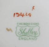 Shelley Heather Cup and Saucer New Cambridge England Landscape 1940s