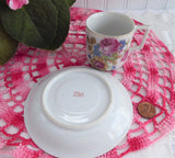 Pair Demi Teacups Occupied Japan 1945-1952 Antique Nippon Dutch Scene 1890s