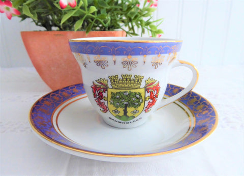 Cup And Saucer Demi Baumholder Germany Vintage Porcelain Teacup Istanbul Porcelan