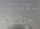 Tea Tin Caddy Blue Bird Toffee Oval Bull Ring Birmingham 1950s