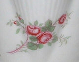 Shelley Dainty Rose Spray Bridal Rose Cup and Saucer England Pink Trim