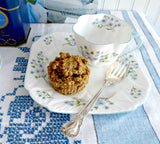 Shelley China Dainty Blue Rock Cup and Plate Snack Set Buffet Tennis Tea And Toast England