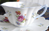 Shelley Cup and Saucer Stratford Shape Universal Rose Floral And Bluebell Tea Party