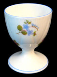 Shelley Eggcup Rose Pansy Forget Me Not Dainty Eggcup 1950s English Bone China