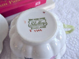 Shelley England Pink Rose Cappers Rose Cup And Saucer Stratford Shape 1959-1966