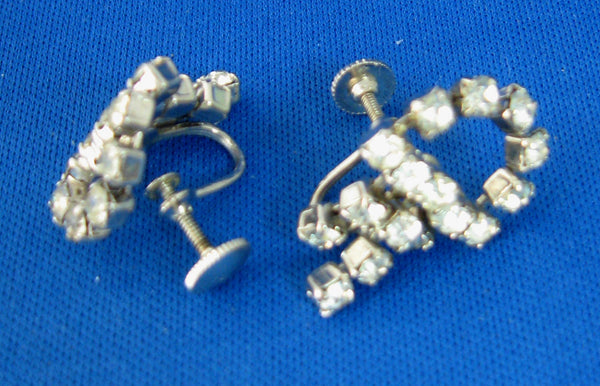Plastic Ballerina Earrings With Nickel Back Earrings #90