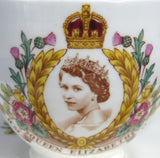 Tuscan Queen Elizabeth II Coronation Cup And Saucer 1953 English Bone China