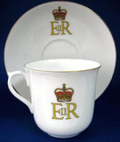 Queen Elizabeth II Shelley Coronation Cup And Saucer 1953 English Bone China