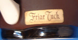 Friar Tuck Goebel Pitcher West Germany Black Shoes Orig Label 4 Inches 1960s