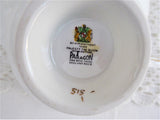 Paragon Cup And Saucer Canadian Coats Of Arms Emblems Gold Overlay Warrant