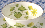 Shelley China England Celandine Cup And Saucer 1963 Lincoln Shape Yellow Wildflowers