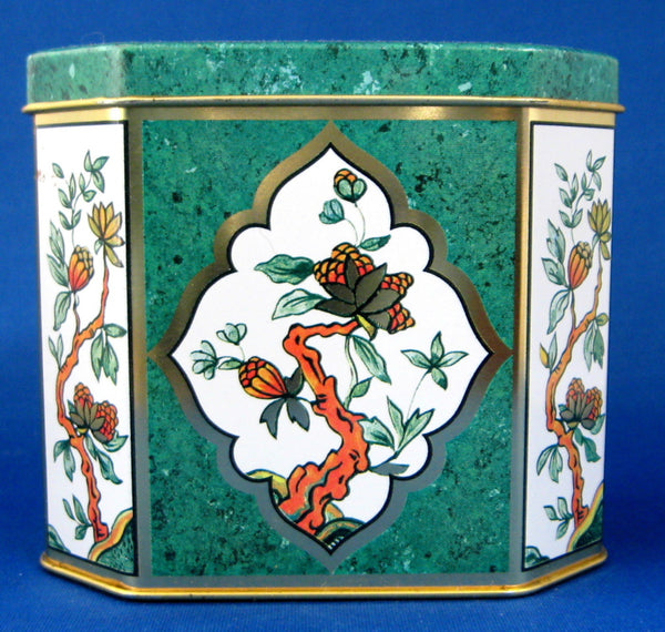 1970s-green-birds-tea-tin-