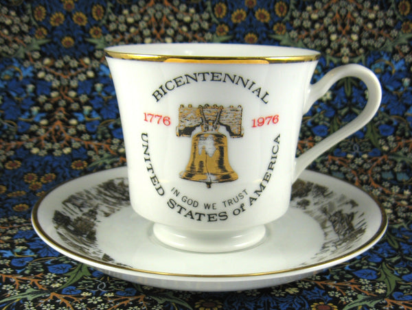 アンティーク  盃 1976-US-Bicentennial-teacup-