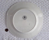 Plate Queen Elizabeth II Silver Jubilee 1977 Fancy Embossed Square Plate Lord Nelson