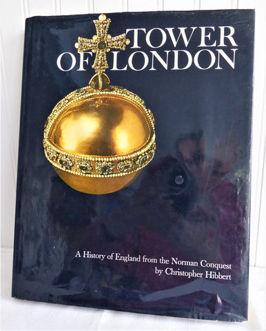 Book Tower Of London History Coffee Table Book 1978 Hardback Dust Illustrated