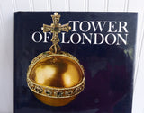 Book Tower Of London History Coffee Table Book 1978 Hardback Dust Illustrated
