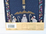 Angel Joy Tapestry Banner Holiday Decor Unopened Christmas No-Sew Panel 1980s