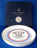 Charles And Diana Royal Wedding 1981 Shortbread Dish MIB Royal Worcester Tart Pan