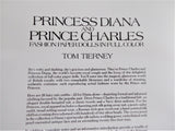 Paper Dolls Book Prince Charles Princess Diana 1985 Engagement Wedding William Harry